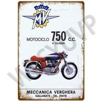 Mv Agusta Aprilia Plokštelė Metalinė Vintažinis Skardinis Ženklas Shabby Chic Dekoras Metaliniai Ženklai Vintažinis Baro Dekoras Metalinis Plakatas Metalinė Plokštelė 20x30cm（7.8x11.8inch）