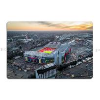 Old Trafford Metalinė Plokštelė Plakatas Asmeninis Pritaikytas Pub Plokštelės Klubo Sienos Urvas Skardinis Ženklas Plakatas 20x30cm gray