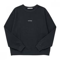 Acne Studio Ai0067 Juodas Spaudu Logotipas Moteriškas S Džemperis AI0067 BLACK (M)