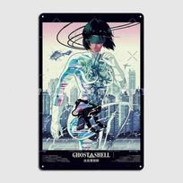 Ghost In The Shell II Metalinė Plokštelė Plakatas Retro Klubas vakarėlis Sienos Dekoracija Baras Urvas Skardinis Ženklas Plakatai 20x30cm