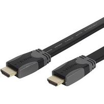 Vivanco cable HDMI - HDMI flat 1.5m VVVHDMI15MMGK