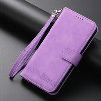 Skirta Xiaomi Poco X3 Pro Odinis dėklas ant Skirta Xaomi Mi X3 Poco M3 F3 PocoX3 NFC X3Pro Piniginė Kortelių laikiklis Stovas Knygos tipo dėklas Funda Poco X3 violetinė