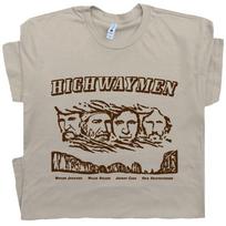 The Highwaymen Marškinėliai Outlaw Country Muzikos Grupė Vintažiniai Vyrams Moterims T-shirt L
