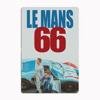 LE MANS 66 Plakatas Automobilis Metalo Plakatas Garažo Kambario Dekoras Automobilių Klubas Individualus Skardinis Vintažinis Namų Dekoras 20x30cm（7.8x11.8inch）