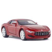 1/32 Maserati Alfieri Koncepcinio Automobilio Lydinio Sportinio Automobilio Modelis Metaliniai Automobiliukai Žaislai Transporto Priemonės Garsas Šviesa Simuliacija Vaikų Dovana raudona