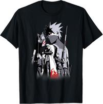 Naruto Shippuden Kakashi Story Limited Color Anime T-Shirt S