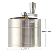 Multifunctional Coffee Nut And Hard Spice Grinder For Nutmeg Ginger Rock Salt  And Peppercorn Hand Tools Crushers Kitchen Tools