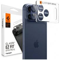 Spigen Lens Protector for Camera Glas.Tr Camera EZ FIT Optik Pro XL for Apple iPhone 17 Pro Max, blue
