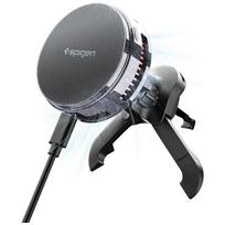 Spigen Car vent mount Essential inductive Qi2.2 25W MagSafe black