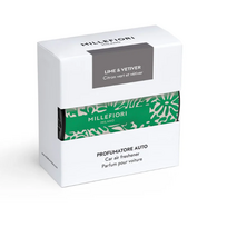 Millefiori Milano Icon Car Air Freshener Lime  AND  Vetiver