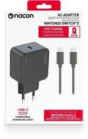 Maitinimo adapteris - NACON - Switch - 65W - USB-C - Power Delivery 3.0