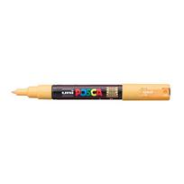 Žymeklis UNI Posca PC-1M, apvalus, 0.7 mm, abrikosų