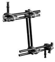 Parama - Manfrotto Mini Arm Dual 3-sekcijų, Juodas