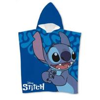 Paplūdimio rankšluostis pončas Disney Lilo and Stitch, 55x110 cm