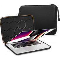 Tech-Protect Hardpouch nešiojamojo kompiuterio dėklas 13–14, juodas/ juodas
