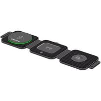 CANYON bekabalis įkroviklis WS-305 15W 3in1 Lankstus Black, CANYON wireless charger WS-305 15W 3in1 Foldable Black CNS-WCS305B