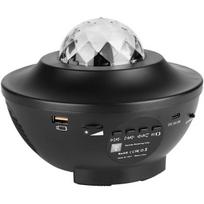 Projektorius LED Galaxy projektoriaus lempa Starry Sky Star Bluetooth Music Night Light + nuotolinio valdymo pultas Jmax