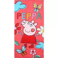 Vonios ir paplūdimio rankšluostis Peppa Pig, 70x140 cm
