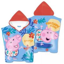 Paplūdimio rankšluostis pončas Peppa Pig, 55x55 cm