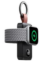 Atsarginis maitinimo šaltinis ("Power Bank") Išorinė baterija Joyroom'JR-WQW01' juoda 2000mAh (skirta Apple Watch)