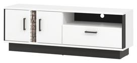 TV spintelė Liveo Marco MR1, balta/juoda