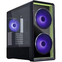 Lian Li LANCOOL 217 INF, Tempered Glass, Black LAN217INFX