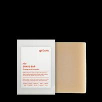 Gruum Nar Zero Plastic Shave Bar - Orange & Lavender 95g