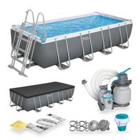 Rėminis baseinas 549 x 274 x 122 cm, „Bestway“ 9-in-1 rinkinys 56466