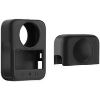 PULUZ silikono objektyvo dangtelis DJI Osmo 360 (juodas)