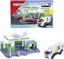 Majorette - Petrol Station BP + 1 Vehicle (8502006001)
