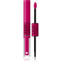 NYX Professional Makeup Shine Loud High Shine Lip Color skystieji lūpų dažai , itin žvilgaus efekto atspalvis 14 - Lead Everything 6,5 ml