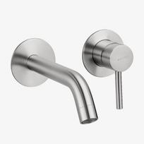 Praustuvo maišytuvas Balneo Cascade, nerūdijančio plieno (inox)
