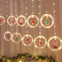 LED kalėdinė užuolaidų girlianda