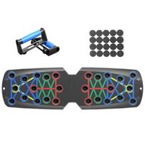 Push Up Boards, Pushup Stand Gym Fitness Equipment, Body Muscle Building Rack Board Foldable Press Up Board with Handle