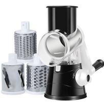 Hot selling 3-in-1 manual vegetable cutting machine with 3 sharp rollers, cheese, potatoes, garlic, kitchen cooking accessories juoda