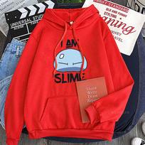 Tuo metu, kai buvau reinkarnuotas kaip gleivis, Hoody Megztinis Moterims/Vyrams Harajuku Kawaii Rimuru Tempest Laisvas Atsitiktinis Oversized Hoodies S