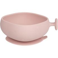 B.Box Silicone Bowl silikoninis dubenėlis su kamšteliu Pink 300 ml