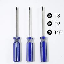Atsuktuvas Torx T8 ir T9 ir T10 Saugos atsuktuvu Xbox-360/ PS3 Atsparus klastojimui skylės taisymui atidarymas 1pc T10