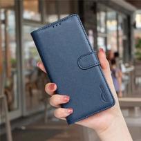 Piniginės tipo apsauginis dėklas nuo vagysčių, skirtas Xiaomi Redmi 15 15C 14C A5 4G 5G Note 14S 2025, odinis viršelis, RFID blokavimo apsauginiai maišeliai Redmi 15 4G(L-169.5) mėlyna