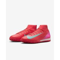 Nike Zoom Mercurial Superfly 10 Academy TF FQ8331-800 Men's Size EU 42.5 raudona