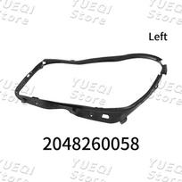2048260058 2048260158 Automobilio priekinio žibinto vandeniui atsparus guminis sandariklis Juodas Kairysis Dešinysis Mercedes-Benz W204 Aukštos kokybės