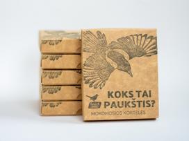 Mokomosios kortelės „Koks tai paukštis“ II dalis (Šarka)