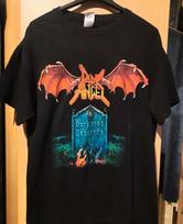 Vintažiniai tamsaus angelo grupės medvilniniai marškinėliai Unisex Koncertiniai S dydžio iki 5XL El542 4XL