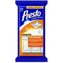 Valomosios virtuvės servetėlės PRESTO CLEAN, 72 vnt.
