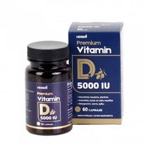 Maisto papildas HERBIN VITAMIN D3 500, 60 kaps.