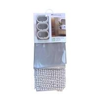 Dušo užuolaida ir vonios kilimėlis BATHROOM SOLUTIONS, 180x180 cm, 40x60 cm