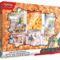 Aukščiausios kokybės rinkinys Dracaufeu ex - Pokémon - ASMODEE - Kolekcionuojama kortelė - Vaikui - 6 metai balta