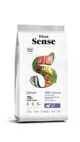 Dibaq Sense begrūdis maistas šunims su lašiša MINI granulės - 6 kg