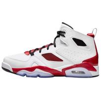 Air Jordan Flight Club 91 Balti Gym Red Juodi Vyriški Sportbačiai 555475-101 41