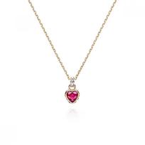 Swarovski 5648750 Chroma Heart Raudonas Stud Karoliai 5648750 beige